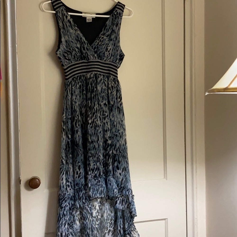 Jessica Taylor hi-low dress